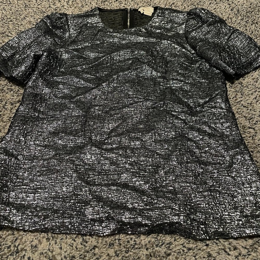 Kate Spade Glitter Blouse
